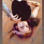 SPH Stripper and sexting tattooed goth